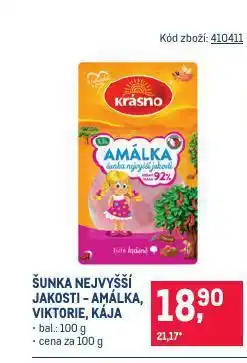 Makro Šunka amálka nabídka