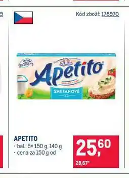 Makro Apetito nabídka