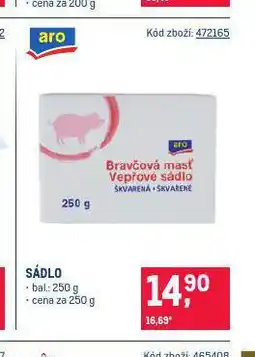 Makro Sádlo nabídka