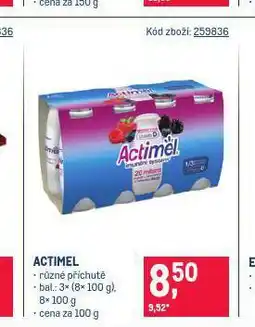 Makro Actimel nabídka