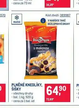 Makro Plněné knedlíky nabídka