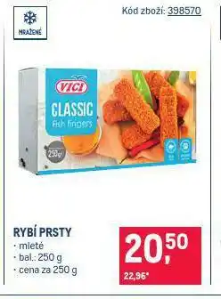Makro Rybí prsty nabídka