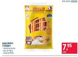 Makro Havlíkovy tyčinky nabídka