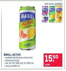 Makro Birell active nabídka