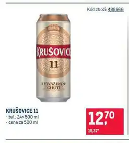 Makro Pivo krušovice nabídka