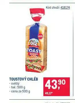 Makro Toustový chléb nabídka