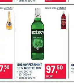Makro Božkov peprmint nabídka
