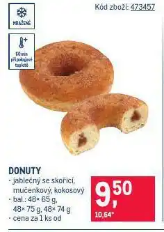 Makro Donuty nabídka