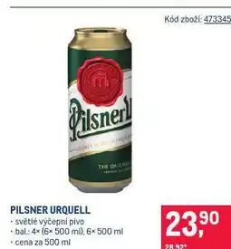 Makro Pivo pilsner urquell nabídka