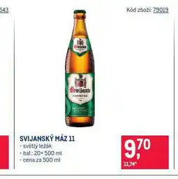 Makro Pivo svijanský máz nabídka