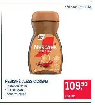 Makro Káva nescafé nabídka