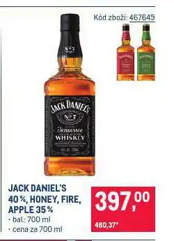 Makro Jack daniel's nabídka