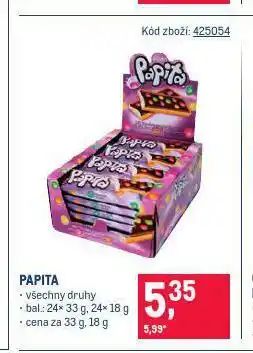 Makro Papita nabídka