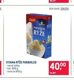 Makro Vitana rýže nabídka