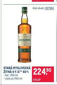 Makro Stará žitná myslivecká nabídka