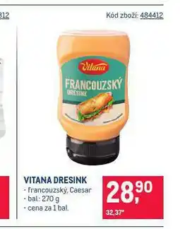 Makro Vitana dresink nabídka