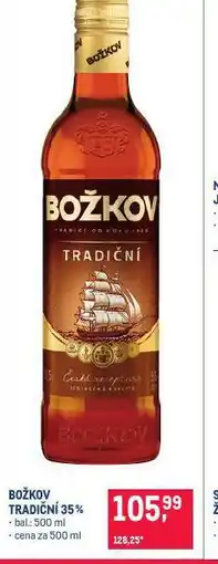 Makro Božkov tradiční nabídka