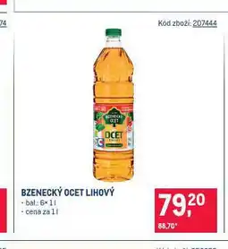 Makro Bzenecký ocet lihový nabídka