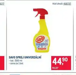 Makro Savo sprej univerzální nabídka