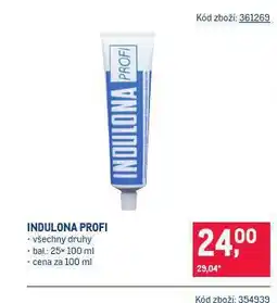 Makro Indulona profi nabídka