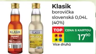 Tamda Foods Klasik nabídka