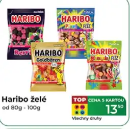 Tamda Foods HARIBO želé nabídka