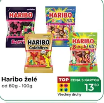 Tamda Foods HARIBO želé nabídka