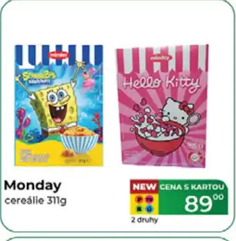 Tamda Foods Monday cereálie nabídka