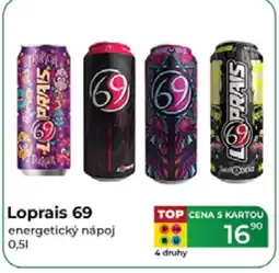 Tamda Foods Loprais 69 energetický nápoj nabídka