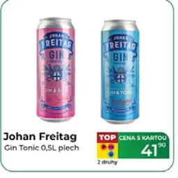 Tamda Foods Johan Freitag Gin Tonic nabídka