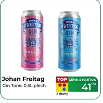 Tamda Foods Johan Freitag Gin Tonic nabídka