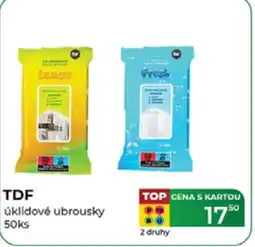 Tamda Foods TDF úklidové ubrousky nabídka