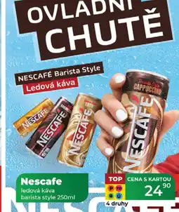 Tamda Foods NESCAFE ledová káva nabídka