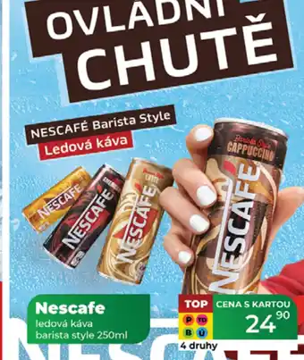Tamda Foods NESCAFE ledová káva nabídka