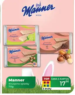 Tamda Foods Manner Knuspino oplatky nabídka