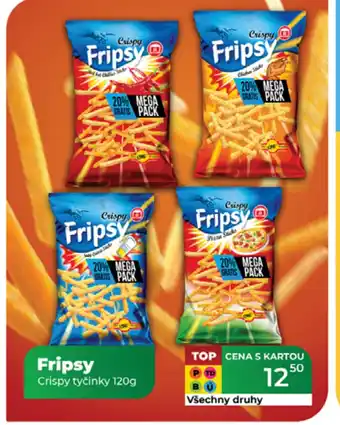 Tamda Foods Fripsy Crispy tyčinky nabídka