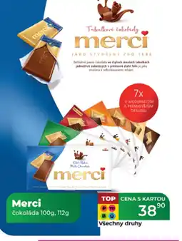 Tamda Foods Merci čokoláda nabídka