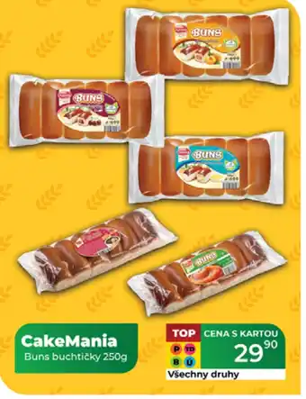 Tamda Foods CakeMania Buns buchtičky nabídka