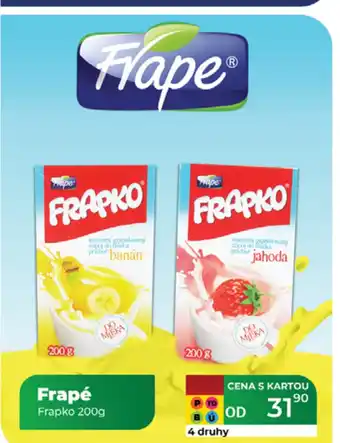 Tamda Foods Frapé Frapko nabídka