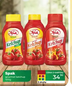 Tamda Foods Spak gourmet ketchup nabídka