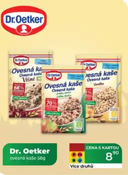 Tamda Foods Dr. Oetker ovesná kaše nabídka
