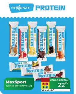 Tamda Foods MaxSport tyčinka proteinová nabídka