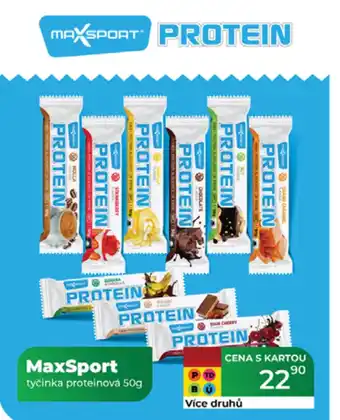 Tamda Foods MaxSport tyčinka proteinová nabídka