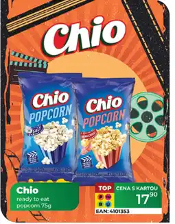 Tamda Foods CHIO ready to eat popcorn nabídka