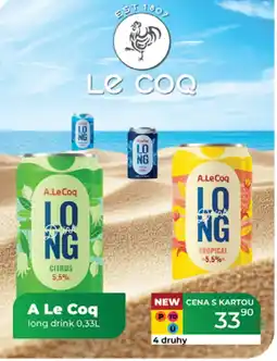 Tamda Foods A Le Coq long drink nabídka