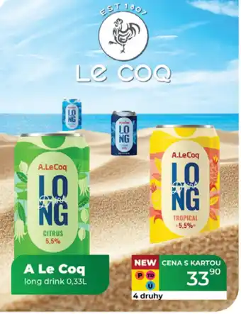 Tamda Foods A Le Coq long drink nabídka