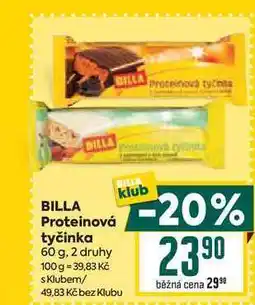 Billa BILLA Proteinová tyčinka 60 g nabídka
