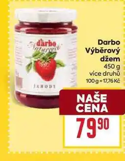 Billa Darbo Výběrový džem 450 g nabídka