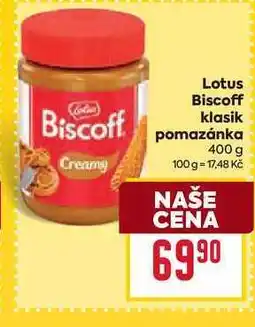 Billa Lotus Biscoff klasik pomazánka 400 g nabídka