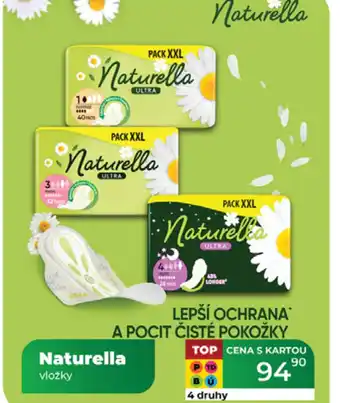 Tamda Foods Naturella vložky nabídka